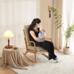 Rocking Armchair Edeldy Cream Natural (6)