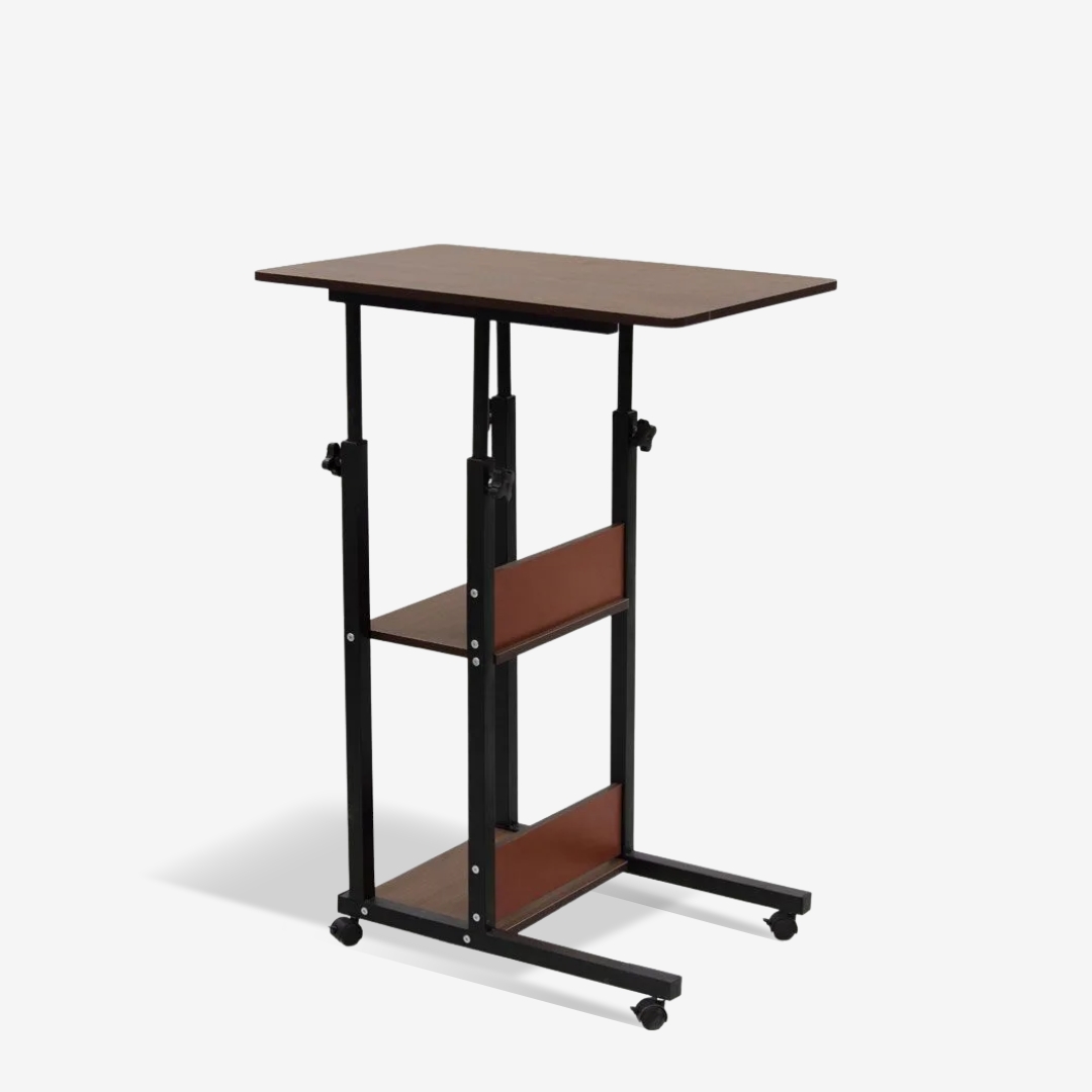 Side Table Babs WalnutBlack 60x40cm
