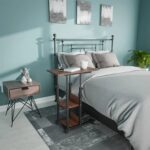 Side Table Babs Walnut Black 60x40cm (2)