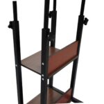 Side Table Babs Walnut Black 60x40cm (5)