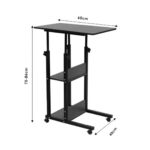 Side Table Babs Walnut Black 60x40cm (6)