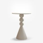 Side Table Bilane Cream Ø39cm