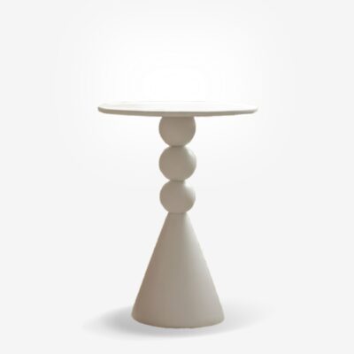 Side Table Bilane Cream Ø39cm