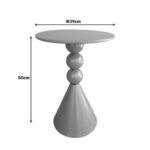 Side Table Bilane Cream Ø39cm (5)