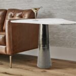 Side Table Curve Black White 64x52x64cm (4)