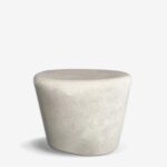Side Table Fedris White Ø60cm