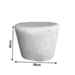 Side Table Fedris White Ø60cm (5)