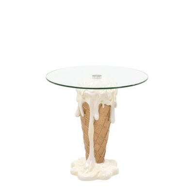 Side Table Ice Cream Vanilla Ø48cm