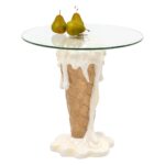Side Table Ice Cream Vanilla Ø48cm (7)