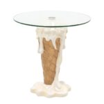 Side Table Ice Cream Vanilla Ø48cm (8)