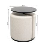 Side Table With Stool Better Together (2 part) (11)