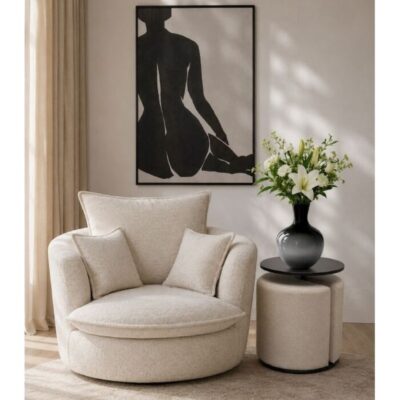 Side Table With Stool Better Together (2 part) (2)