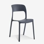 Stackable Chair Zanna Black