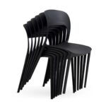 Stackable Chair Zanna Black (20)