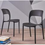 Stackable Chair Zanna Black (4)