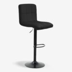 Swivel Bar Stool Remina Black