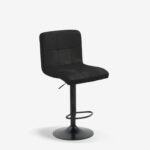 Swivel Bar Stool Remina Black (7)