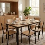 Table Extento Natural Black 120 180x80cm (3)