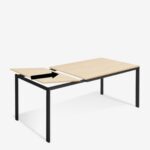 Table Extento Natural Black 120 180x80cm (8)