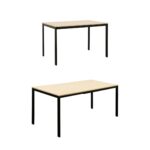Table Extento Natural Black 120 180x80cm (9)