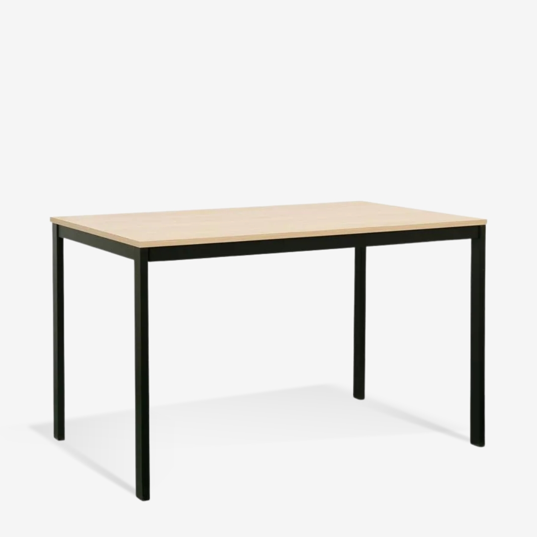 Table Extento Natural_Black 120-180x80cm Table Extento Natural Black 120 180x80cm