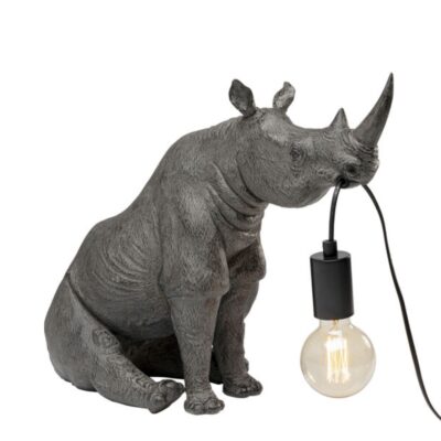 Table Lamp Sitting Rhino 42cm (2)