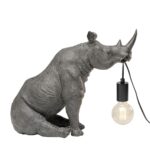 Table Lamp Sitting Rhino 42cm (4)