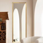Wall Mirror Arezzo Brass 70x200cm (3)