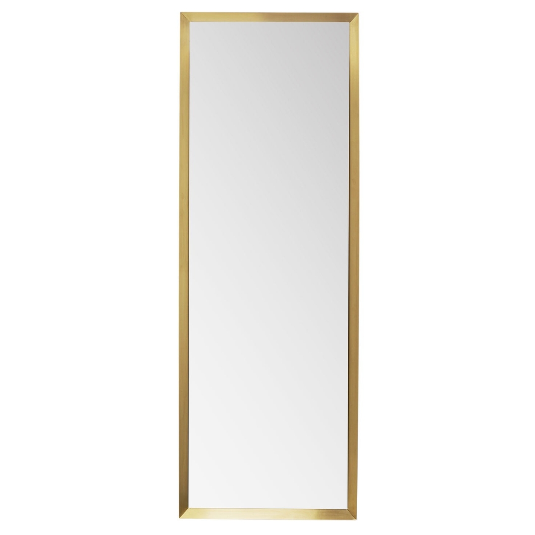 Wall Mirror Arezzo Brass 70x200cm