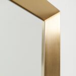 Wall Mirror Arezzo Brass Trapez 65(45)x160cm (7)