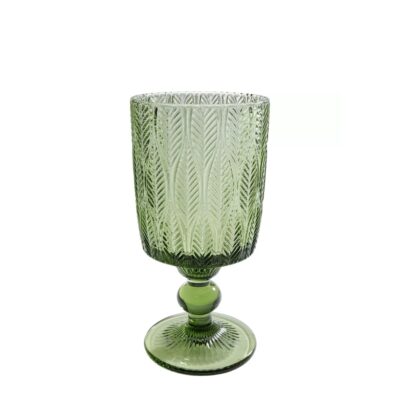 Wine Glass Fogli Green