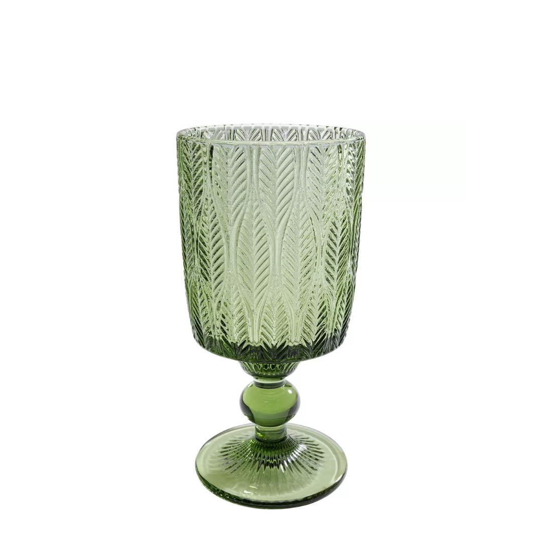 Wine Glass Fogli Green