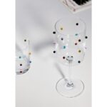 Wine Glass Party Dots 23cm