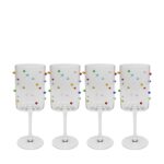 Wine Glass Party Dots 23cm