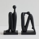 Bookend Mabior Black 2pcs (6)