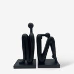 Bookend Set Mabior Black