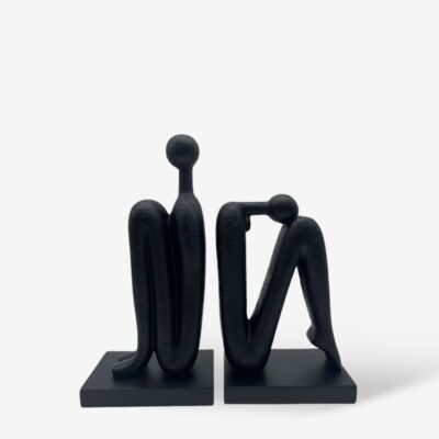 Bookend Set Mabior Black