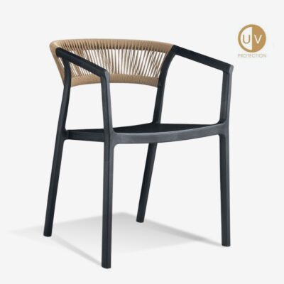 Chair Concord Black Latte