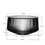 Coffee Table Corinne Ø80cm (11)