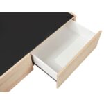 Coffee Table Cubius Natural Black118x59cm (8)