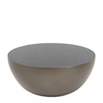 Coffee Table Lounge Brown Ø80cm (4)
