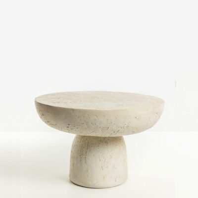 Coffee Table Poros Beige Ø65cm A