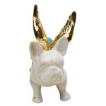 Deco Figurine Angel Wings Dog Blue (6)