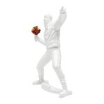 Deco Figurine Street Art Bouquet White 27cm (4)