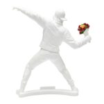 Deco Figurine Street Art Bouquet White 27cm (5)