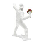 Deco Figurine Street Art Bouquet White 27cm (6)