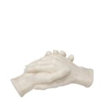 Deco Object Shake Hands White 25cm