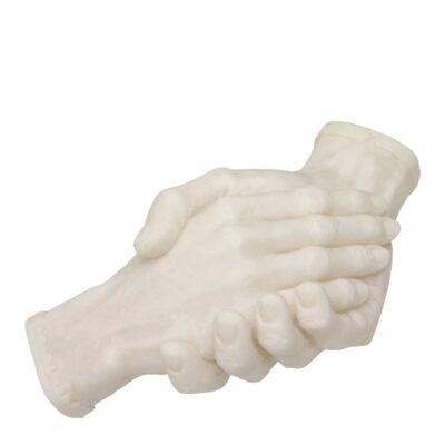 Deco Object Shake Hands White 25cm (2)