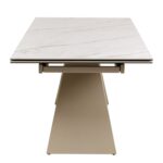 Extension Table Nelly Greige 180(40+40)x90cm (10)