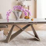Extension Table Nelly Greige 180(40+40)x90cm (13)